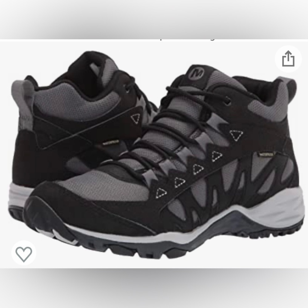Merrell Lulea Mid WP Ladies Hiking Outdoor Trainer Shoe